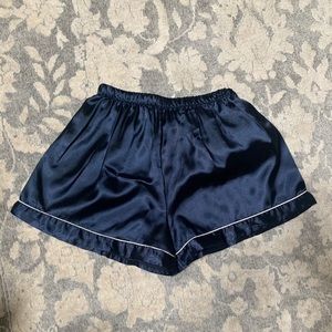 Silk pj shorts